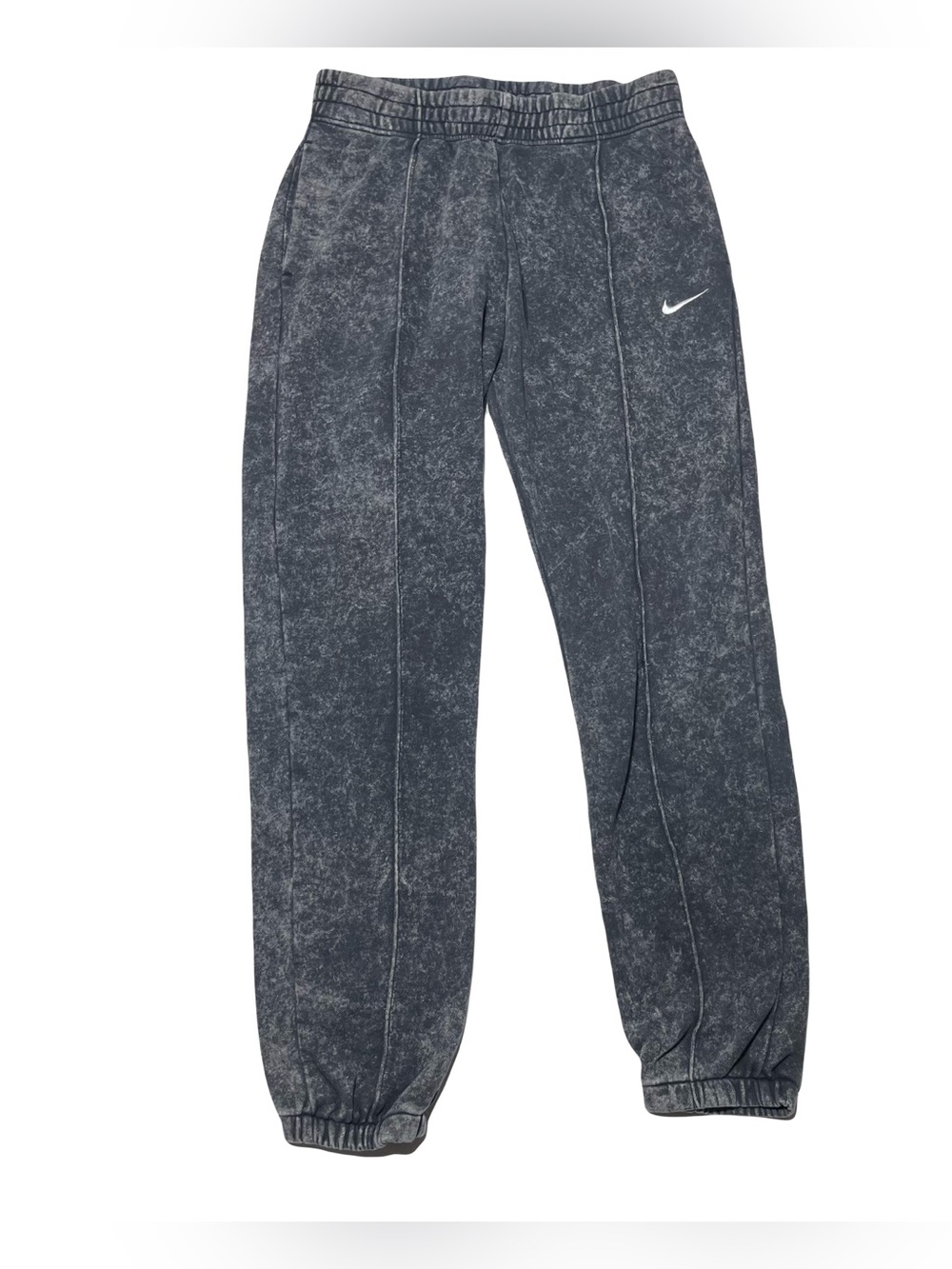 Nike Gray Cement Washed Dye Lounge Sweatpants Men’s Size S Gym